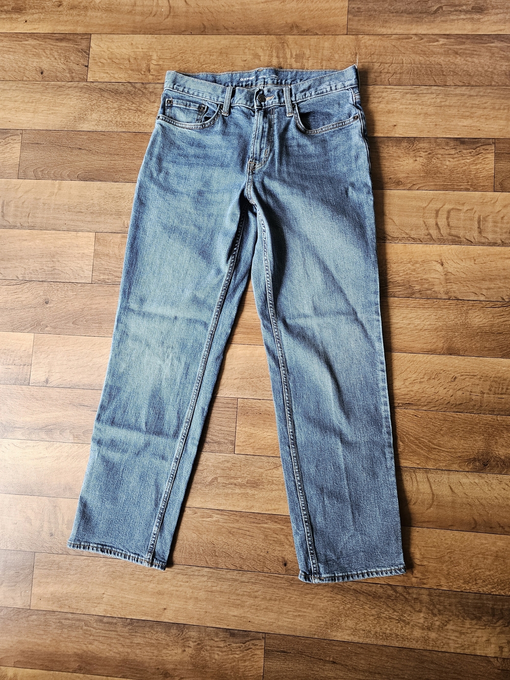 Old Navy Light Blue Straight-Leg Men's Jeans